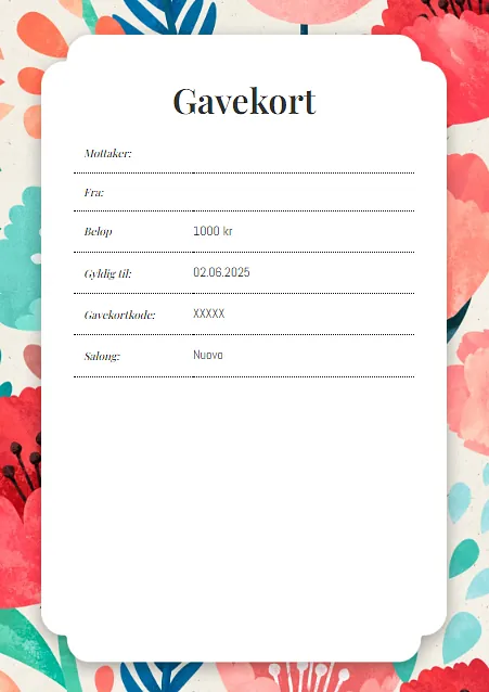 gavekort